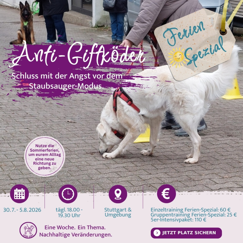 Anti-Giftk&ouml;der Training
